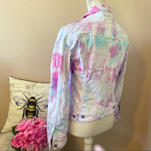 Levi’s Tie Dye Denim Jacket small - Picture 5 of 7